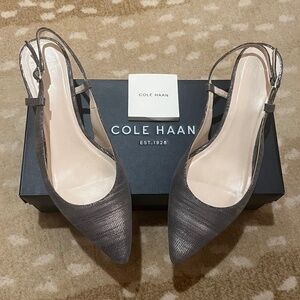Cole Haan Juliana low .45 slingback heel